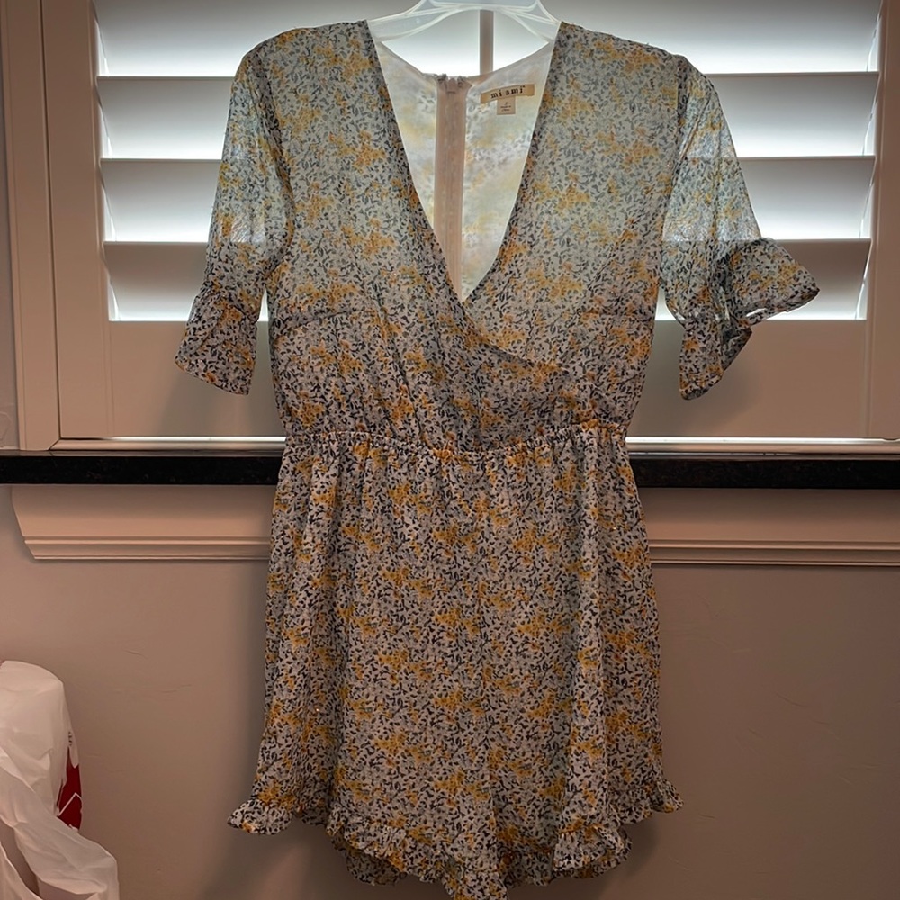 Miami floral romper